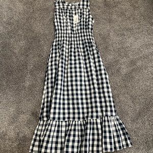 Target plaid dress size M